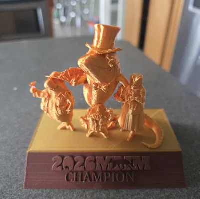 Cúp lưu niệm March Mammal Madness 2026 (MMM Trophy) in 3D