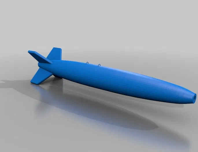 Mô hình tên lửa 3D trang trí để bàn cực ngầu - Image 2