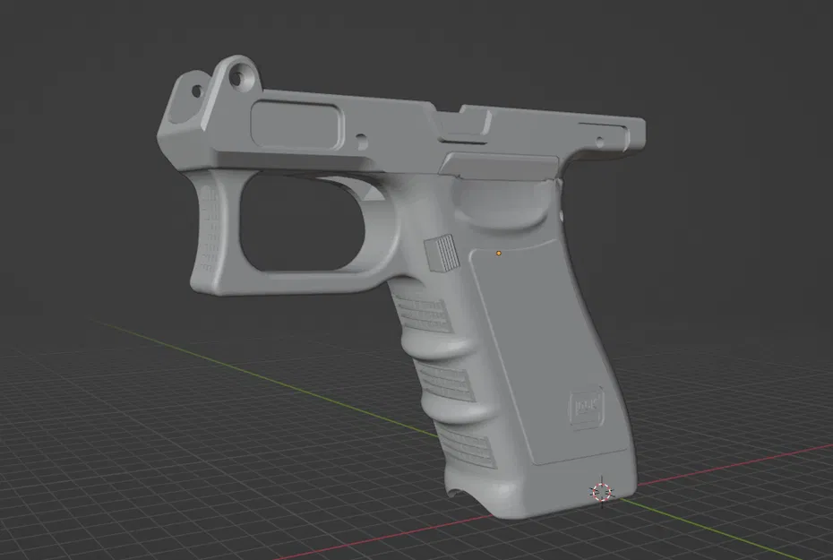 AAP01 G17 lower - Khung súng kiểu dáng Glock 17 cho AAP01/C - Image 2