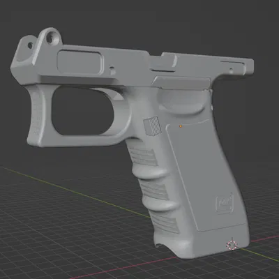 AAP01 G17 lower - Khung súng kiểu dáng Glock 17 cho AAP01/C