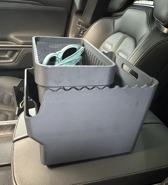Khay Đựng Đồ Center Console Cho Rivian (Rivian Center Console Organizer) - Image 2