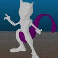 Mô hình in 3D nhân vật huyền thoại Mewtwo cực chi tiết - Thumbnail 1