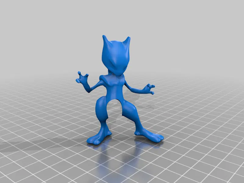 Mô hình in 3D nhân vật huyền thoại Mewtwo cực chi tiết - Image 2