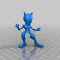 Mô hình in 3D nhân vật huyền thoại Mewtwo cực chi tiết - Thumbnail 2