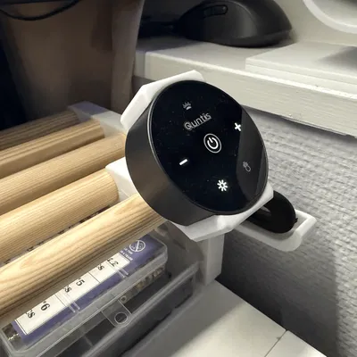 Giá treo điều khiển đèn Quntis cho kệ modul 3D