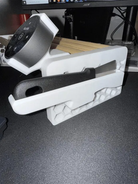 Giá treo dao cạo 3D cho bảng lỗ tổ ong tiện lợi - Image 1