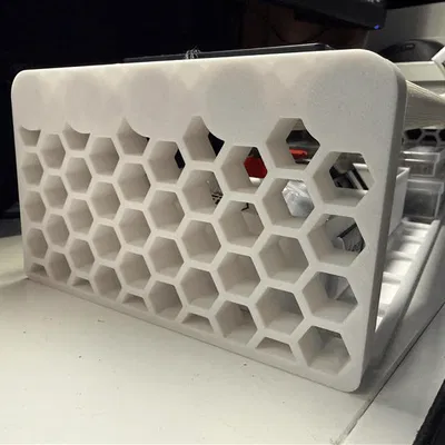 Kệ Modular để đồ tích hợp hệ thống Gridfinity cực gọn gàng