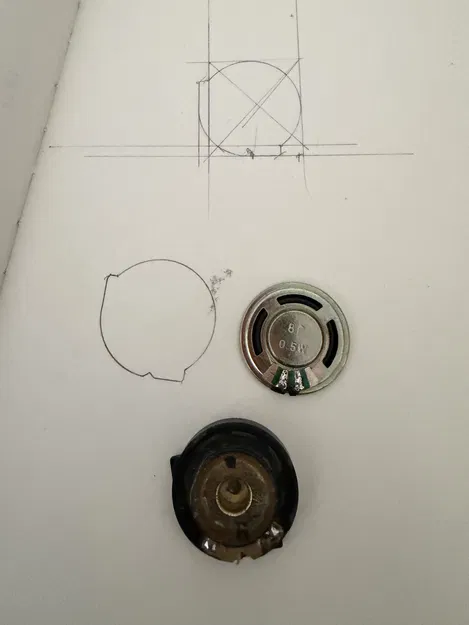 Khung cố định loa 2 inch cho máy Gameboy Color (GBC) - Image 2