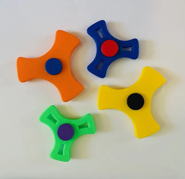 Fidget Spinner: Đồ chơi xả stress dễ in 3D tại nhà - Image 1