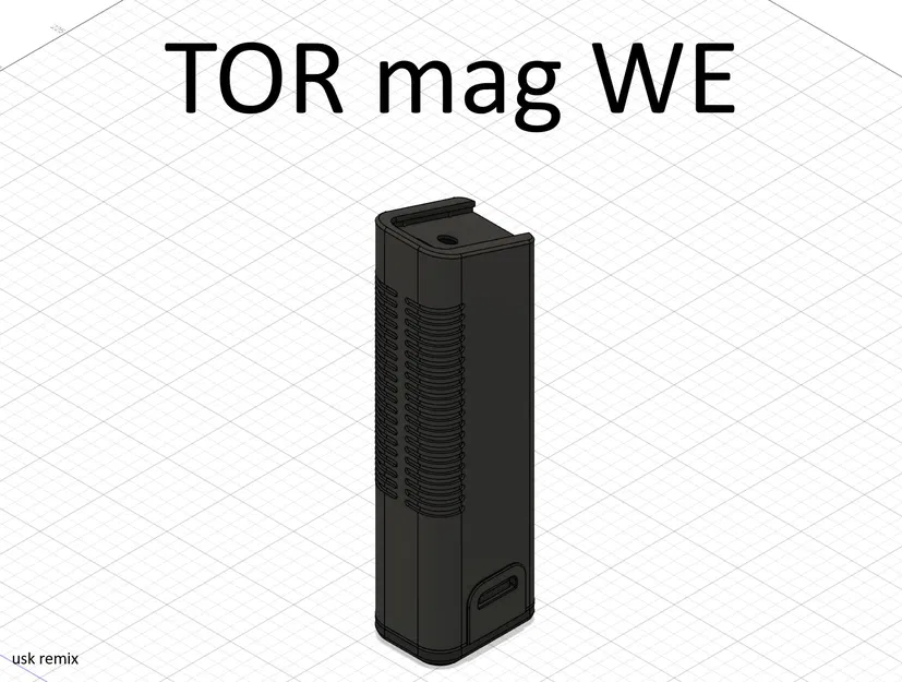 Đế mở rộng băng đạn WE G17 và WE AAP - Phụ kiện Airsoft in 3D - Image 1