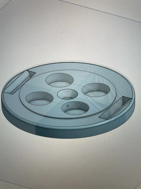 Đế nam châm thay thế cho đèn NaviSafe Navilight 360 độ (Tự in 3D) - Image 1