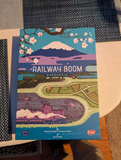 Khay đựng linh kiện (Insert) cho board game Railway Boom - Image 1