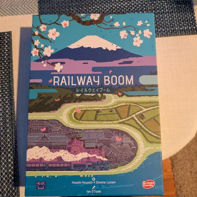 Khay đựng linh kiện (Insert) cho board game Railway Boom