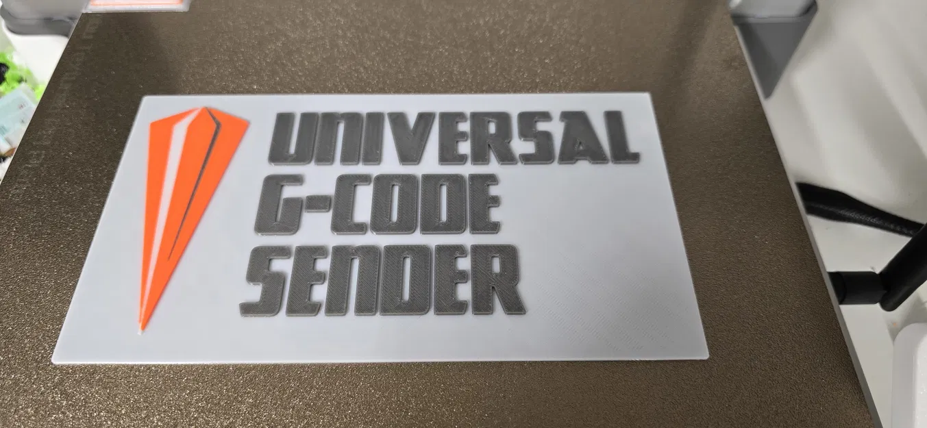 Bảng logo Universal G-code Sender trang trí CNC siêu đẹp - Image 4