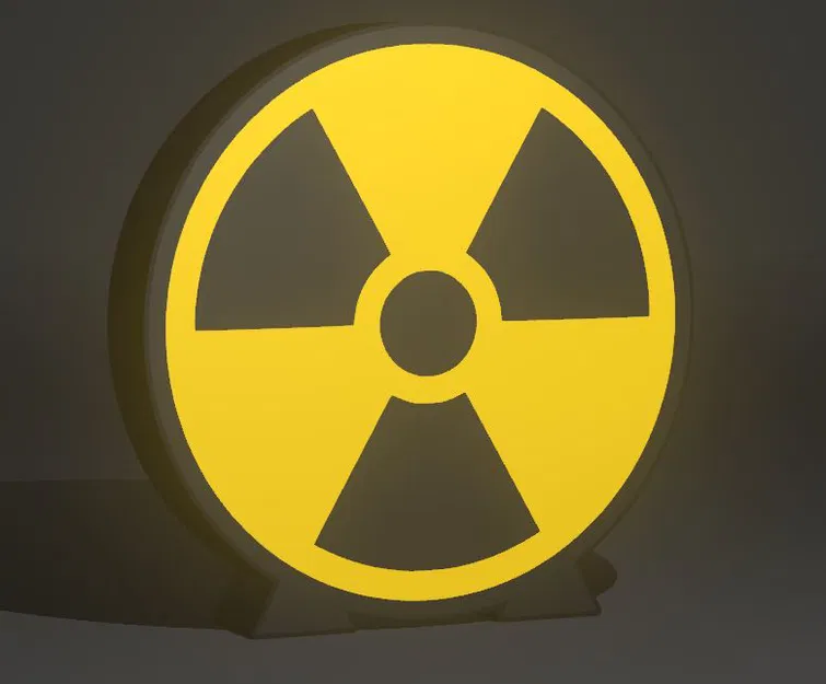 Mô hình 3D Lightbox Nuke - Đèn trang trí độc đáo phong cách Fallout - Image 1