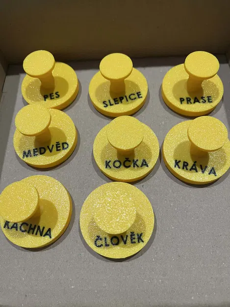 Bộ Con Dấu Dấu Chân Động Vật – Học Cụ Đất Sét & Cát Sáng Tạo - Image 2