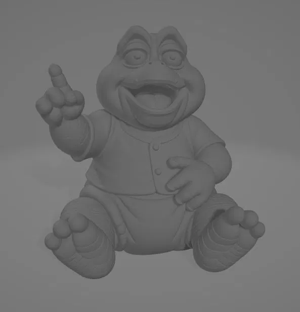 Mô hình 3D Baby Sinclair (Dinosaur Family) độc đáo để trang trí - Image 1