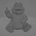 Mô hình 3D Baby Sinclair (Dinosaur Family) độc đáo để trang trí - Thumbnail 1