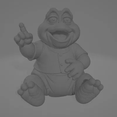Mô hình 3D Baby Sinclair (Dinosaur Family) độc đáo để trang trí