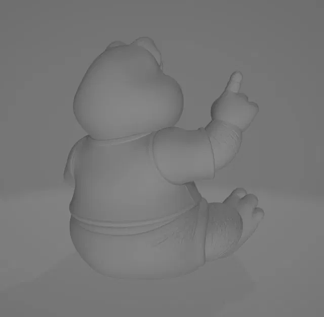 Mô hình 3D Baby Sinclair (Dinosaur Family) độc đáo để trang trí - Image 2