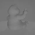 Mô hình 3D Baby Sinclair (Dinosaur Family) độc đáo để trang trí - Thumbnail 2
