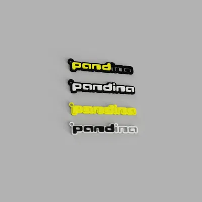 Móc khóa Pandina – 4 Biến thể Logo