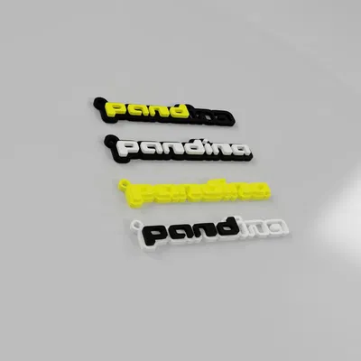 Móc khóa Pandina – 4 Biến thể Logo