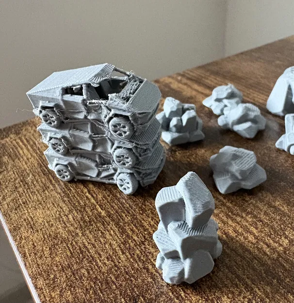 Mô hình Tesla Cybertruck Hậu Tận Thế cho Đường đua Hot Wheels - Image 1