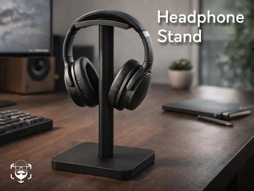 Giá treo tai nghe Gaming – Mẫu in 3D FDM liền khối - Image 1