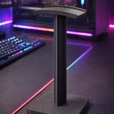 Giá treo tai nghe Gaming – Mẫu in 3D FDM liền khối