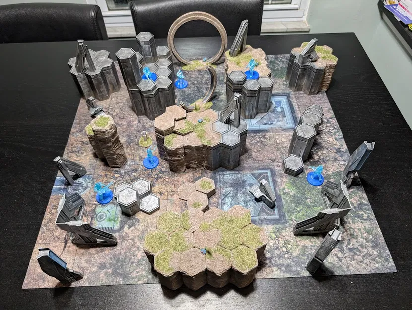 Địa hình lục giác semi-modular cho game Ringworld Skirmish - Image 2