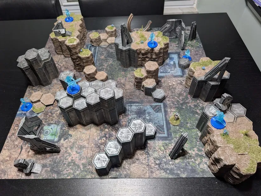 Địa hình lục giác semi-modular cho game Ringworld Skirmish - Image 4