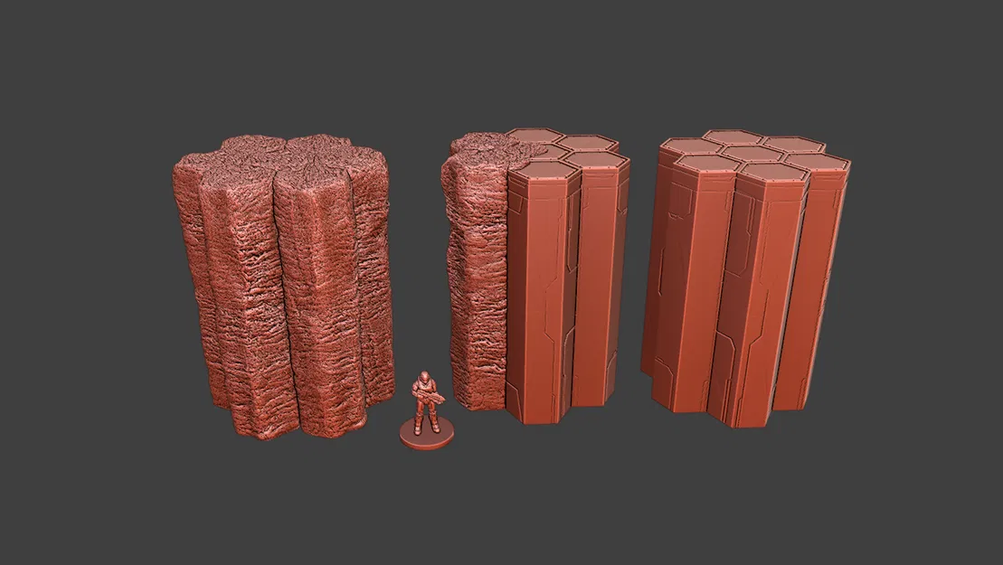 Địa hình lục giác semi-modular cho game Ringworld Skirmish - Image 9