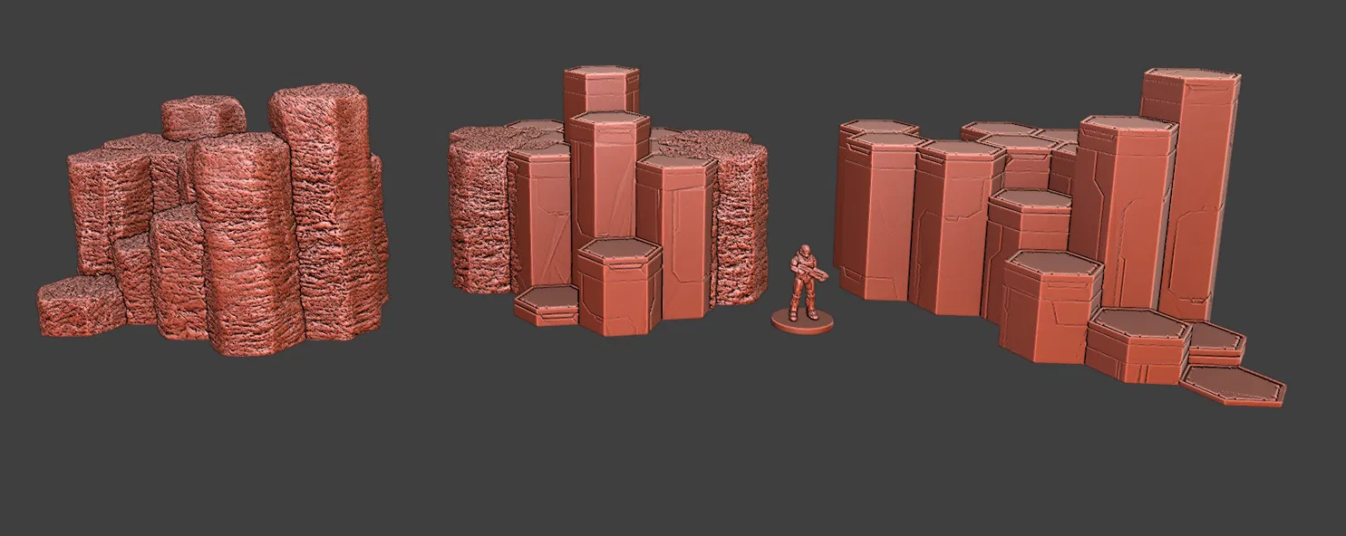 Địa hình lục giác semi-modular cho game Ringworld Skirmish - Image 10