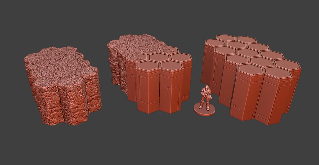 Địa hình lục giác semi-modular cho game Ringworld Skirmish - Image 11