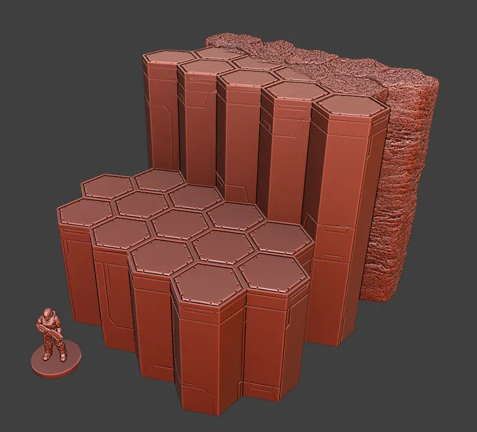 Địa hình lục giác semi-modular cho game Ringworld Skirmish - Image 14