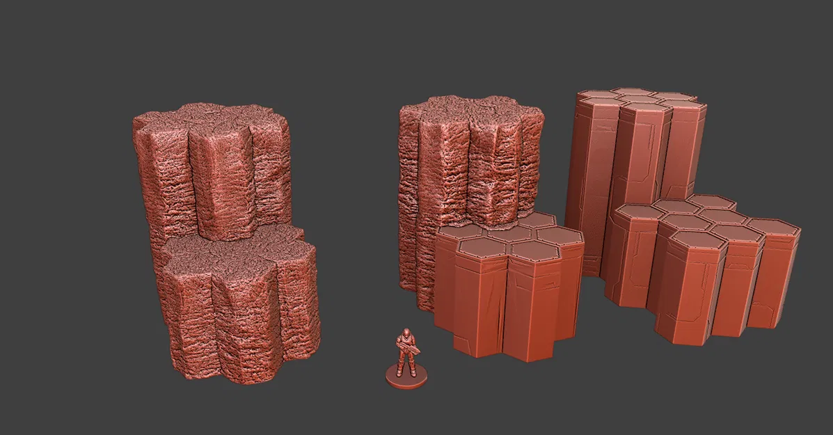 Địa hình lục giác semi-modular cho game Ringworld Skirmish - Image 16