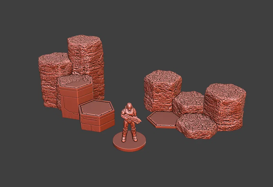 Địa hình lục giác semi-modular cho game Ringworld Skirmish - Image 21