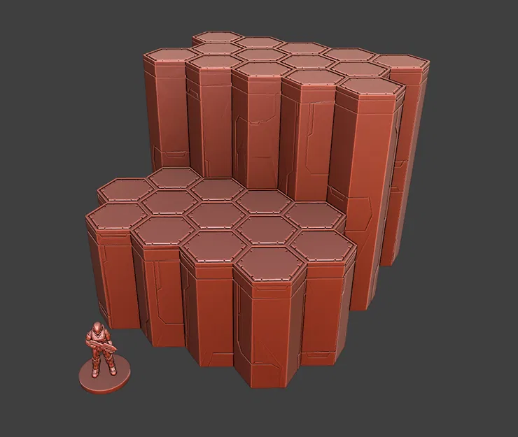 Địa hình lục giác semi-modular cho game Ringworld Skirmish - Image 23