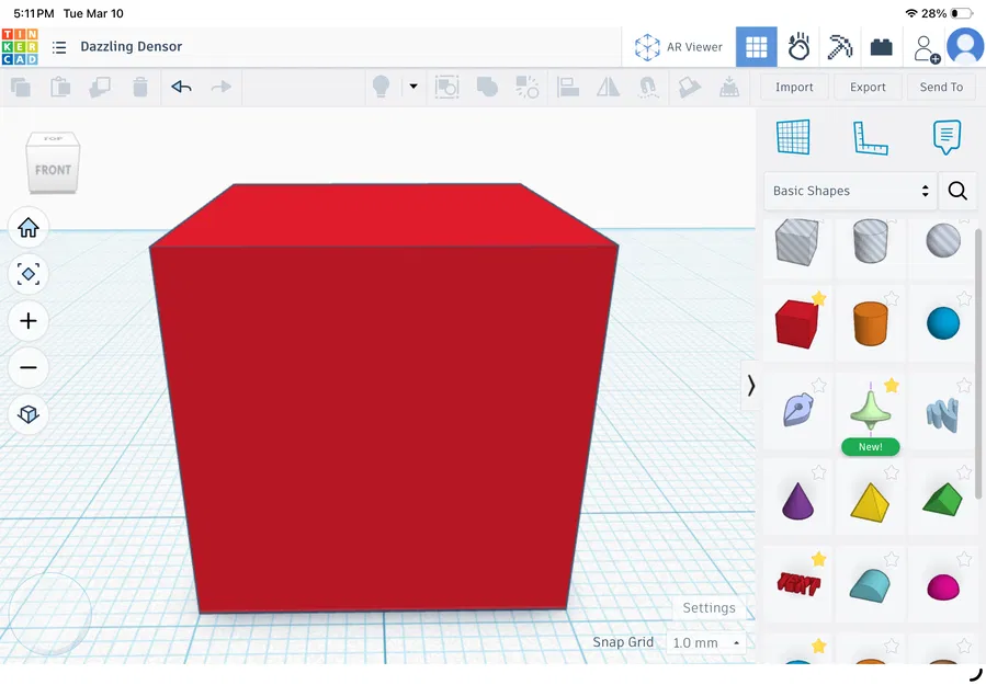 Khối lập phương Block - Mô hình cơ bản cho in 3D - Image 1