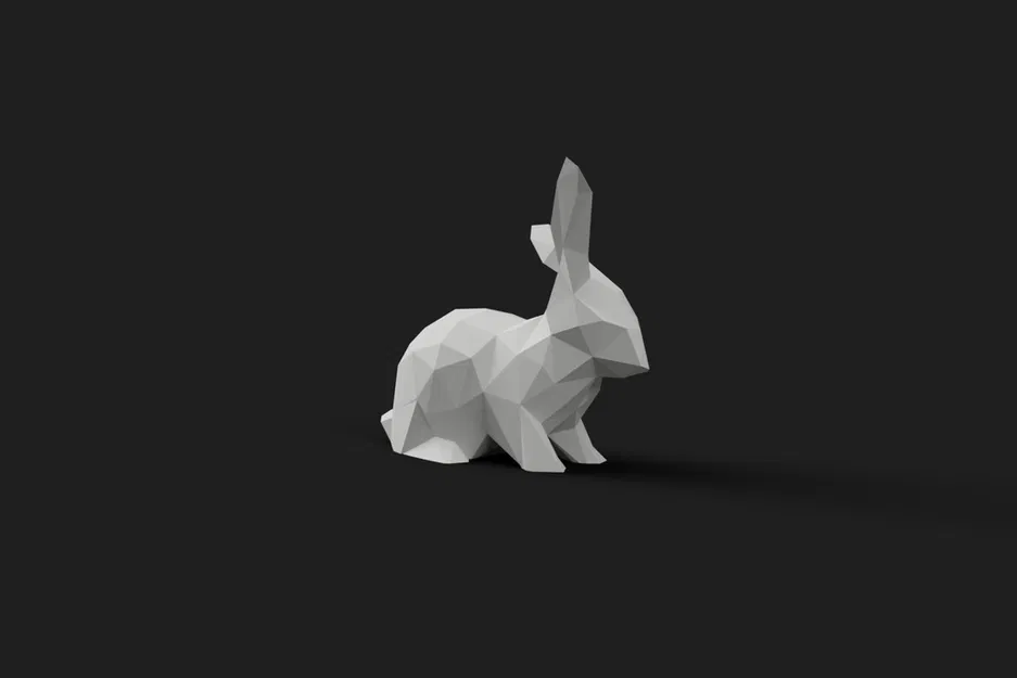 Chú Thỏ Low Poly (Chủ đề Phục sinh) - Image 4