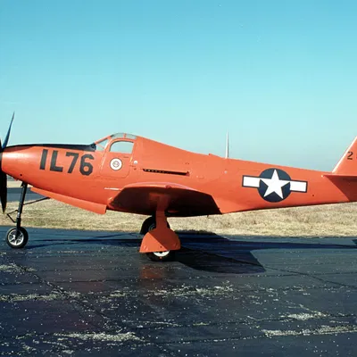 Mô hình 3D máy bay chiến đấu Bell P-63 Kingcobra đầy chi tiết