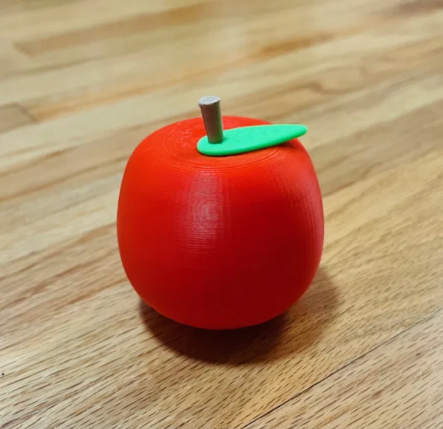 Mô hình quả táo 3D dễ thương trang trí không gian sống - Image 1