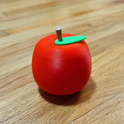 Mô hình quả táo 3D dễ thương trang trí không gian sống