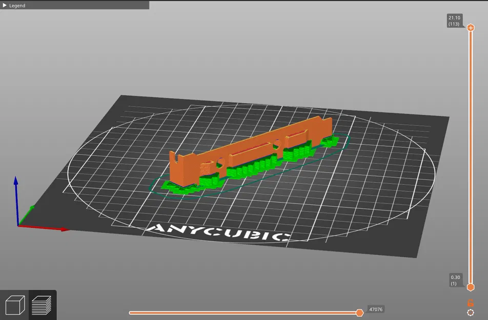 Giá đỡ ăng-ten WiFi kép cho khe cắm PCIe máy tính - In 3D dễ dàng - Image 2