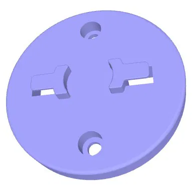 Đế gắn tường (Mounting Bracket) cho camera Tapo C260 in 3D