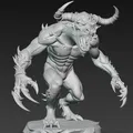 Mô hình 3D Minotaur Beast – Quái vật huyền thoại cho in Resin - Thumbnail 2
