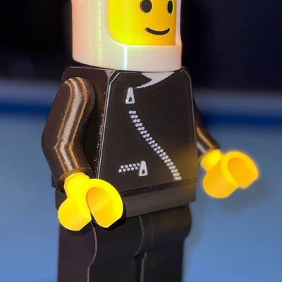 Classic Town - MegaFigure Nhân vật áo khoác khóa kéo (Tỷ lệ 5:1)