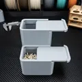 Hộp đựng đồ đa năng có nắp trượt (Stacking Box) - Tối ưu hóa không gian - Thumbnail 3
