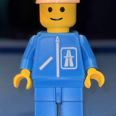 Classic Town - Highway MegaFigure (Tỷ lệ 5:1)